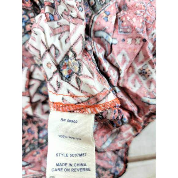 Chelsea & Violet Womens Medium Dress Boho Babe Multicolor NEW With Tags - Picture 8 of 8